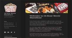 Desktop Screenshot of 24hourmoviemarathon.com