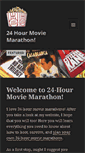 Mobile Screenshot of 24hourmoviemarathon.com